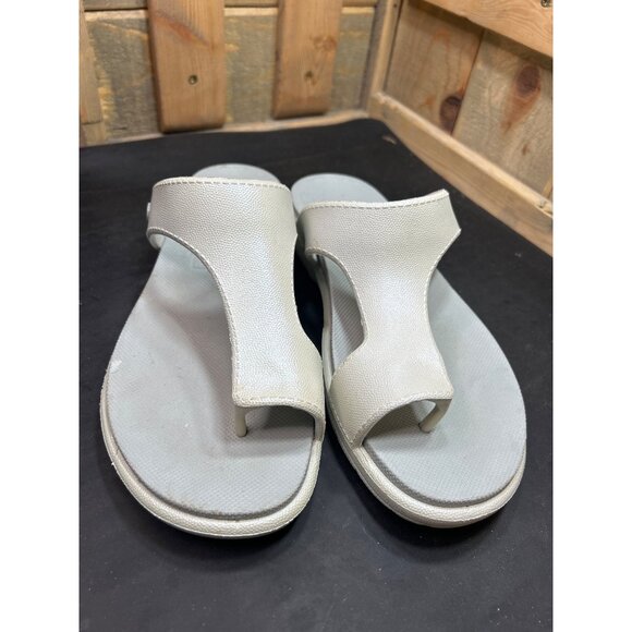 Dansko Womens Krystal Molded Toe-Loop Sandals EU40 US 9.5-10 White - Picture 3 of 9